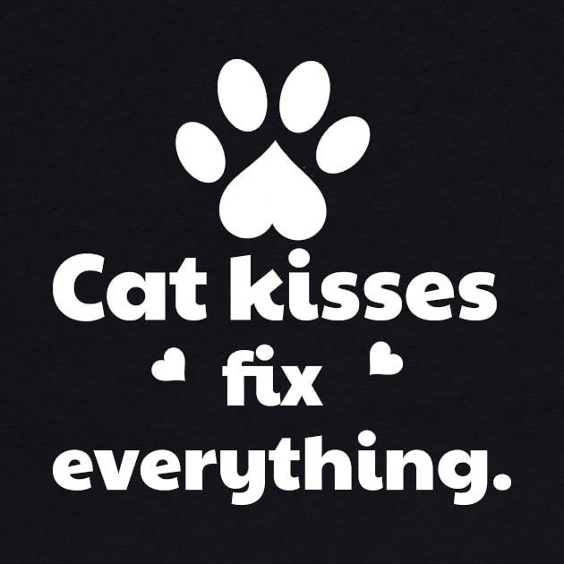 Cat Kisses Fix Everything by vanityvibes